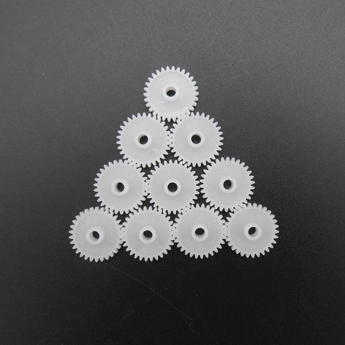 Lot De 50 Pignons Laiton 8 Dents - Module 0.4M - Alésage 1mm - Pour Modélisme, Horlogerie, RC