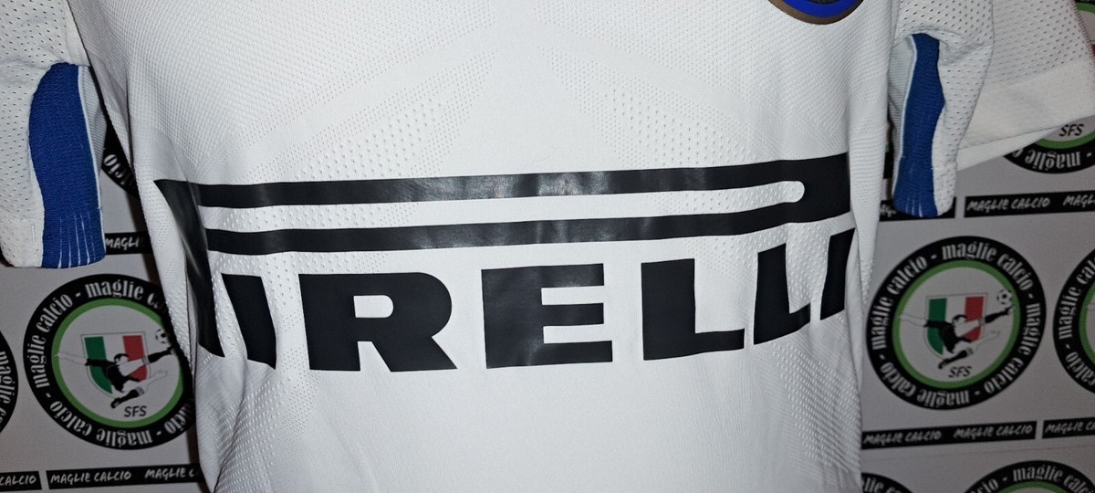 Maillot Inter Icardi Porté En Match 2017-18 - Patch Spécial - Modèle Fan Shop - Taille L