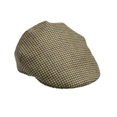 Laksen Ainsley Balmoral Sixpence Tweed Cap UK