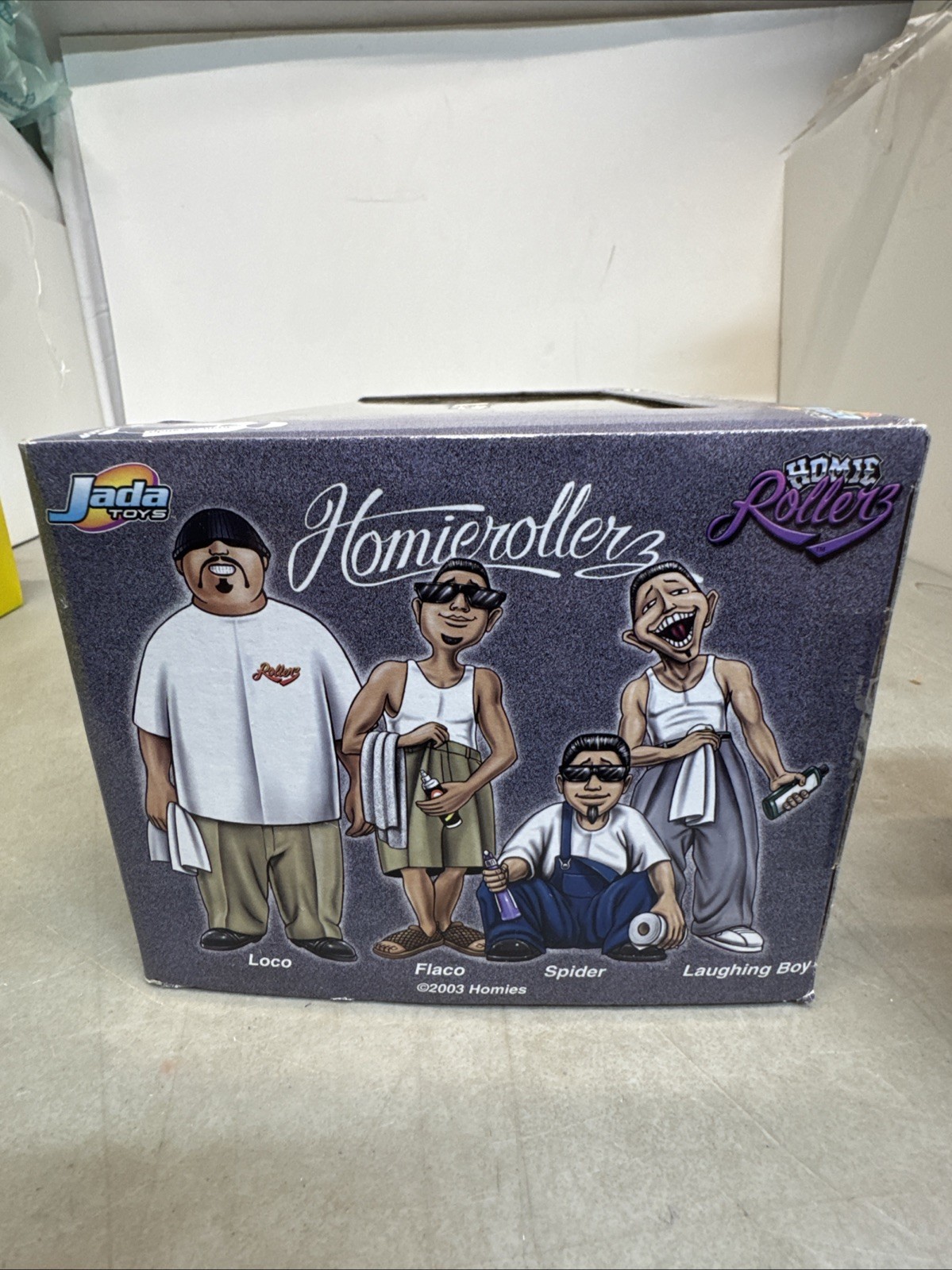 Jada Toys Homie Rollers 1/24 Scale Diecast Metal 39' Red Chevy Delivery Car