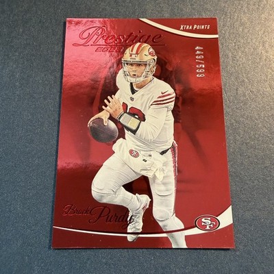 2023 Panini Prestige - Brock Purdy #256 Xtra Points Red /599 San Francisco 49ers