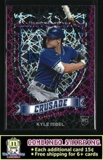 2021 Panini Chronicles Crusade Purple Velocity #24 Kyle Isbel Kansas City Royals