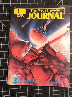 Traveller RPG The MegaTraveller Journal #3 March 1992 GDW DGP Digest Group