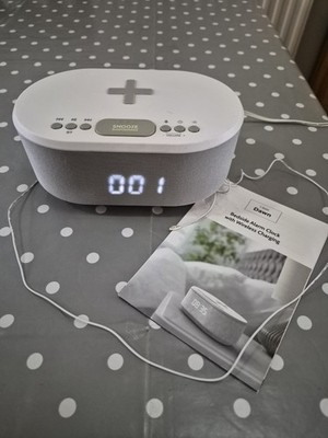 Radio Wecker I Box Dawn 79224PI Bluetooth FM Uhr Kabellos Ladegerät WeißB2