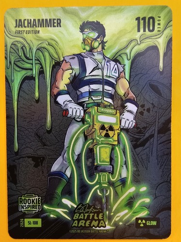 2026 Bo Jackson Battle Arena Jachammer Slime Battlefoil Glow SL-108