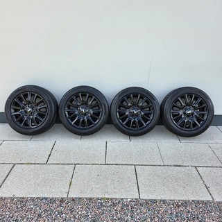 Genuine MINI 16 Black Victory Spoke Alloy Wheels 495 F55 F56 Set 4