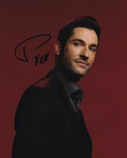 Tom Ellis signed autograph 20x25cm Lucifer in person autograph ACOA