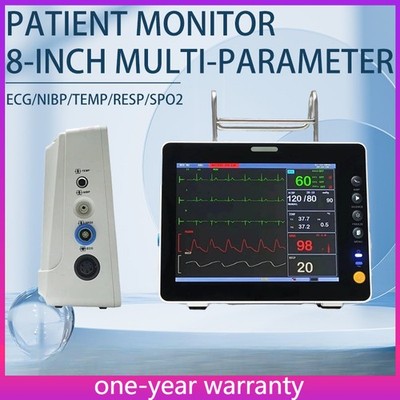 8'' Portable Vital Signs Monitor Multi-Parameter for Human & Veterinary Use
