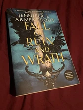 Fall of Ruin and Wrath by Jennifer L. Armentrout ARC Uncorrected Proof, Tor pb