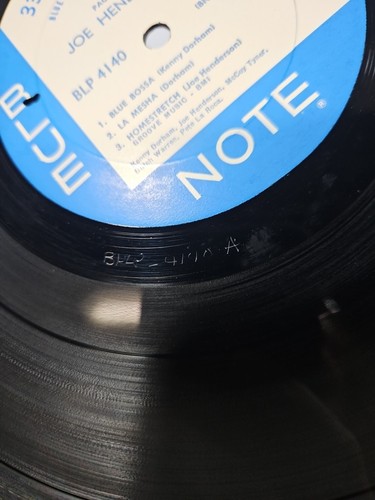 Joe Henderson- Page One- Blue Note 4140- Vinyl- JAZZ- SEE DESCRIPTION - Picture 15 of 23