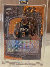 BRADLEY BEAL 2025-26 TOPPS CHROME SIGNATURE STYLE ORANGE SUNS AUTO /25 Q2045