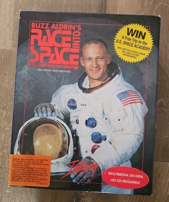 #0024 Buzz Aldrin's Race Into Space (IBM, 1992) PC Game Interplay 