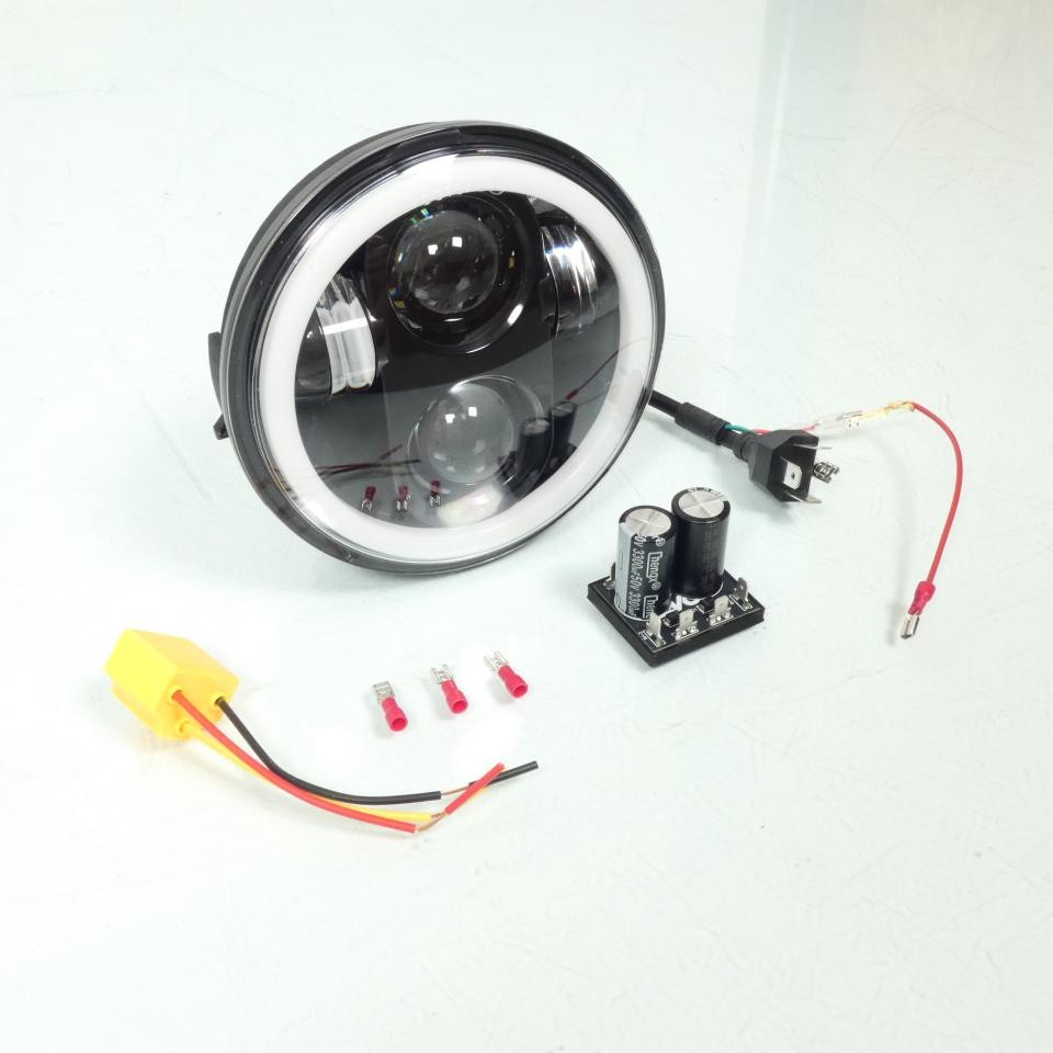 Optique avant EVOK pour rouler en sécurité la nuit en Vespa PK 125
