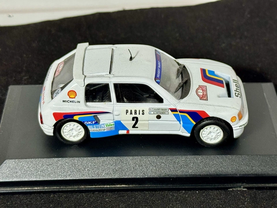 PEUGEOT 205 TURBO 16 #2 A.CATANEN-T.HARRYMAN WINNER RALLYE MONTECARLO 1985 1:43 - Immagine 3 di 4