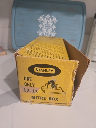 Vintage Stanley No. 116 Mitre Box USA - Picture 2 of 13