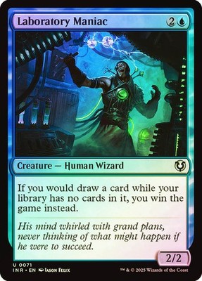 Magic The Gathering MTG LABORATORY MANIAC FOIL Innistrad Remastered NM Near Mint