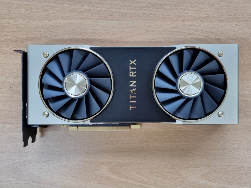 NVIDIA Titan RTX 24GB GDDR6 Graphics Card - AI CUDA Workstation GPU