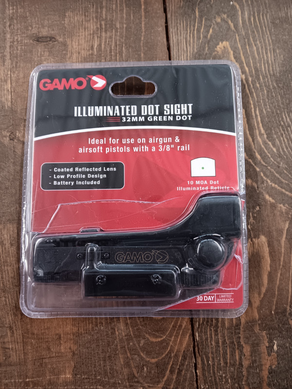 Gamo Illuminated Dot Sight 32mm Green Dot