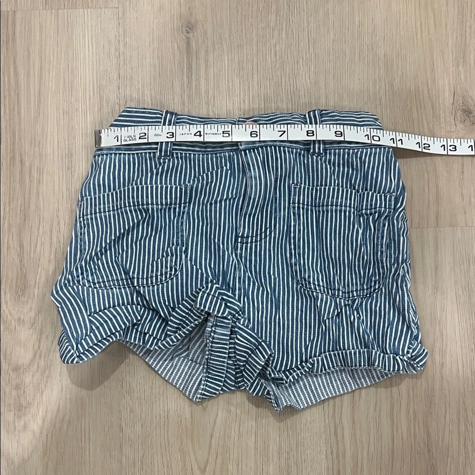 Boden 9 полосатые синие шорты - Изображение 2 из 4