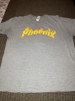 Phoenix Tshirt Gray Size Large  Rising From The Ashes 