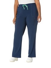 Carhartt Force Scrub Pants Womens Blue Utility Boot Cut Medical Workwear Sz 3XL