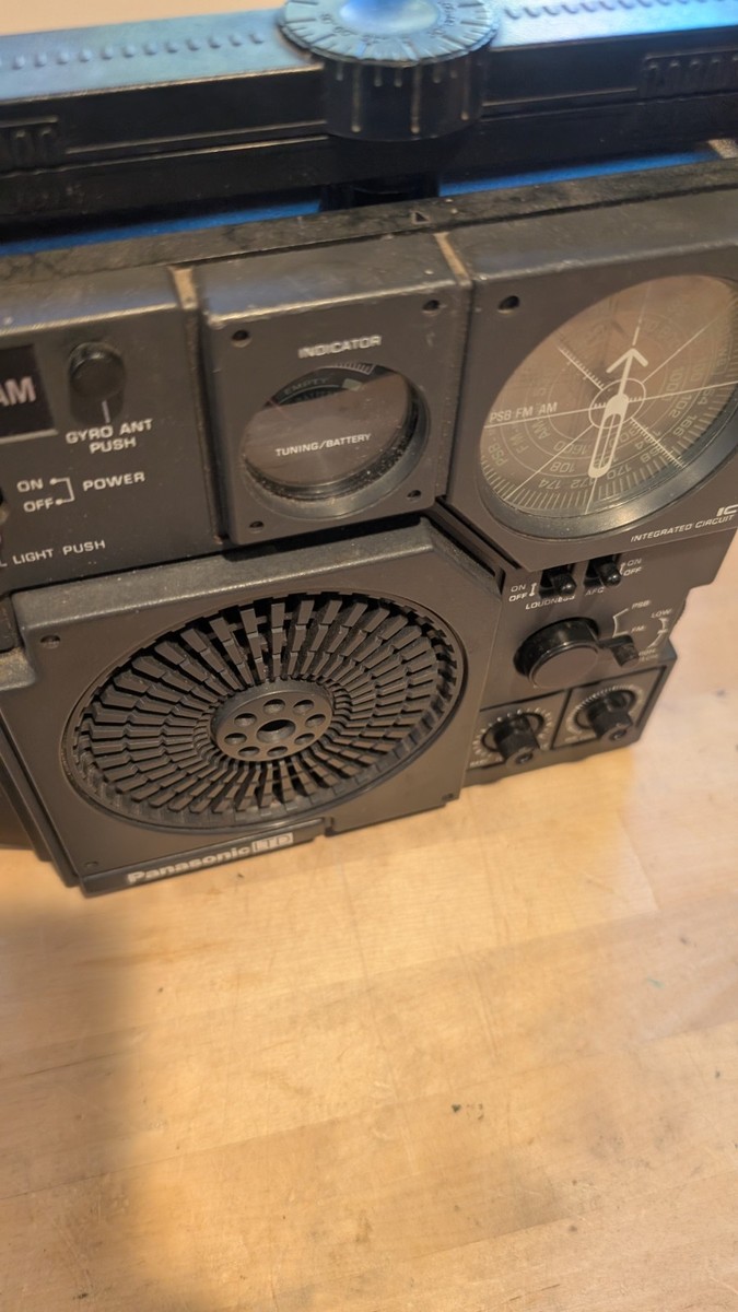 National Panasonic Cougar No.7 Rf-877 FM Wide Band Radio for