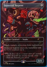 Stonecoil Serpent (Secret Lair Promo) FOIL MINT MTG CARD (511982) ABUGames