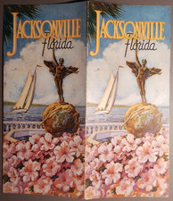 1930s Jacksonville FL Florida Promotional Tourism Brochure B2-34