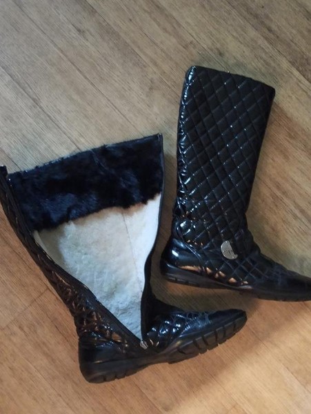 Women Baldinini Boots Black Leather 38 #5HDT