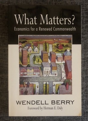 Wendell Berry Herman Daly What Matters? PB VG
