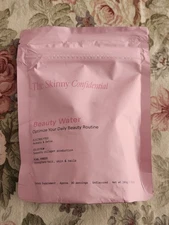 The Skinny Confidential ~ Beauty Water Electrolytes, Colostrum & Pearl Powder