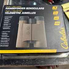 Cabela's 1800 Laser Rangefinder Binoculars - 10x42mm 829502 Free Shipping