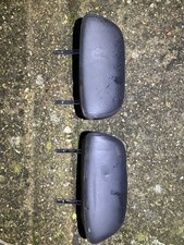 BMW M3 E46 Coupe Rear Headrests In Black Nappa Leather