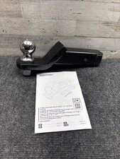 Amazon Basics Trailer Hitch Ball Mount with 2" Ball  Pin, Fits 2" Receiver, ...