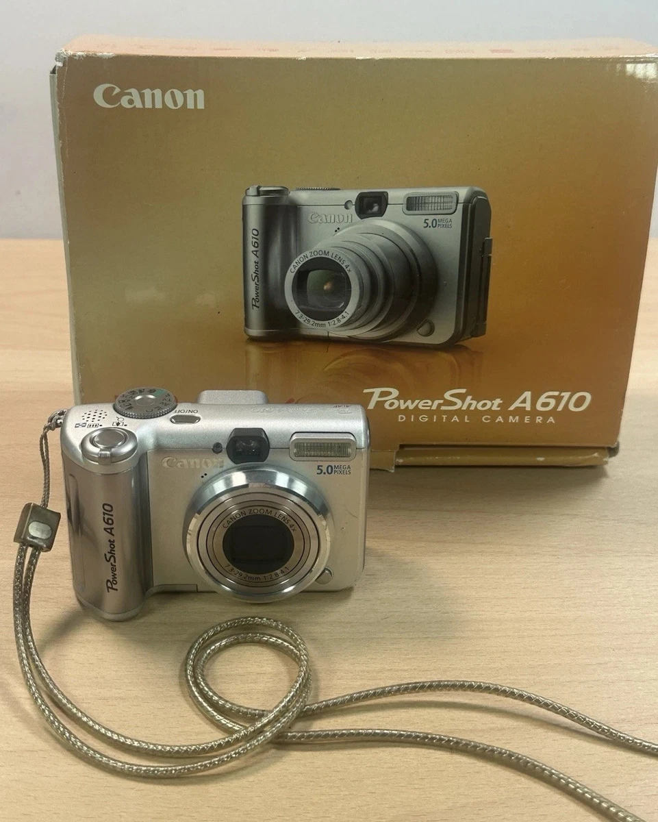 Preços baixos em Câmeras digitais Canon PowerShot A610 | eBay