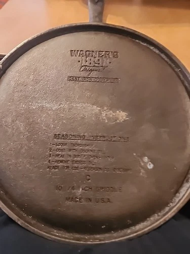 Wagner's 1891 10 1/4 Inch Griddle Pan C