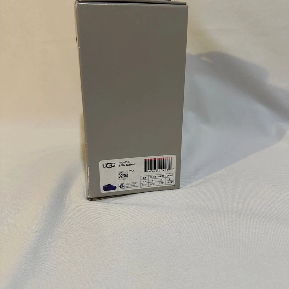 UGG Deep Blue Baby Tasman Slipper Shoes - Image 2 of 4