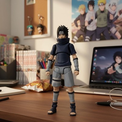 Ultimate Legends Naruto 5'' Sasuke Uchiha Figure   Perfect for Collectors & Play