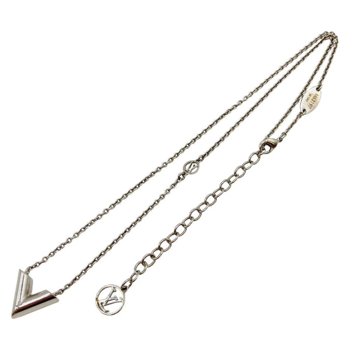 LOUIS VUITTON（LV） Collana LOUIS VUITTON Essential V M63197 Argento Rango C