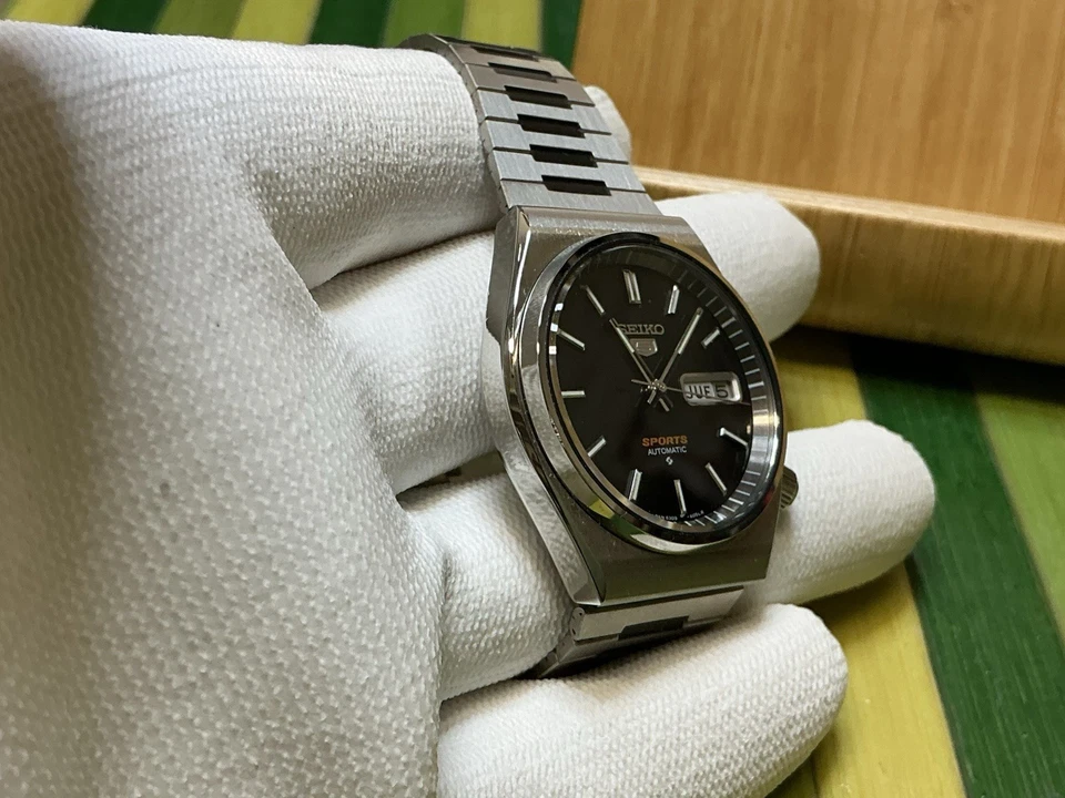 Seiko 6309-605A  5 SPORTS Automatic 1979 • Vintage Japan • Condizioni da vetrina - Immagine 3 di 4