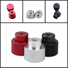 High Type Knurled Thumb Nuts Aluminium Hand Grip Knobs Nut with side Hole M6 M12