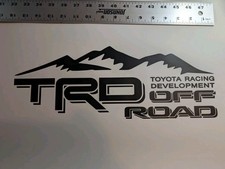 Set Of 2 Trd Off Road Mountain Decals 16 X 6 Oracal 651 Vinyl Truck Bed