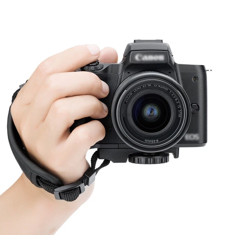 JJC Leather Hand Grip Wrist Strap Hand Strap Metal Plate for Mirrorless Camera - Image 4 of 4