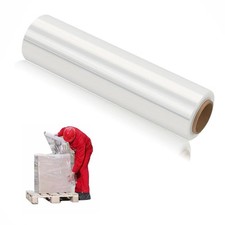 Stretch Wrap Film Heavy Duty 11.8 inch Wide 500ft Shrink Wrap Roll Self Adher...