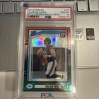 Caleb Williams 2024 Donruss Optic Preview Rated Rookie Red & Green Prizm PSA 10