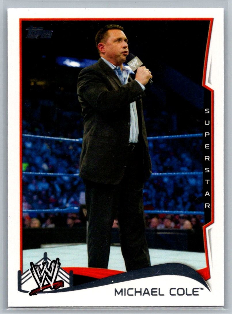 Michael Cole 2014 Topps WWE #32