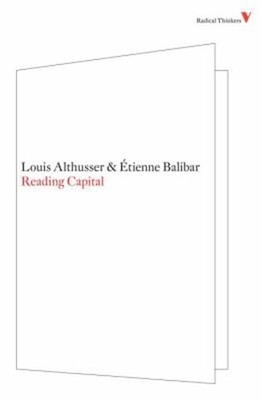 Reading Capital Paperback Etienne, Althusser, Louis Balibar