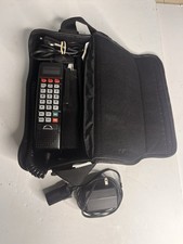 VTG Motorola Phone Cellular Cell Star Analog Bag Phone Brick SCN2500A Powers On