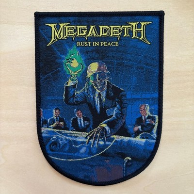 MEGADETH - Rust in Peace - Woven Sew On Patch
