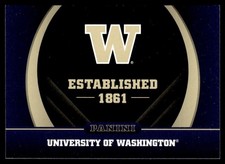 2016 Panini University of Washington Team Card Washington Huskies #3